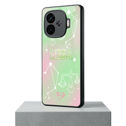 Libra Aura iqoo neo 10r 5g mobile cover | shockproof glass phone case