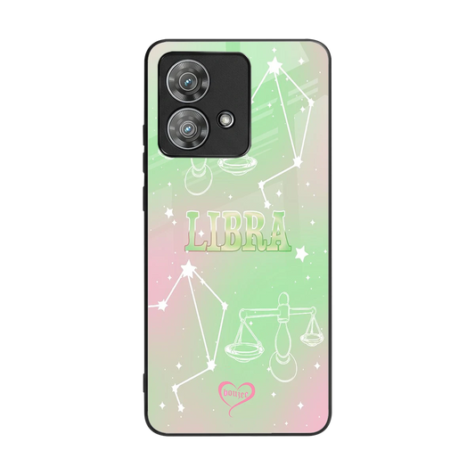 Libra Aura back phone cover | glass case for motorola edge 40 neo 5g