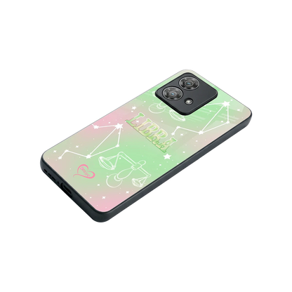 Libra Aura stylish phone case for motorola edge 40 neo 5g | glossy glass and slim fit
