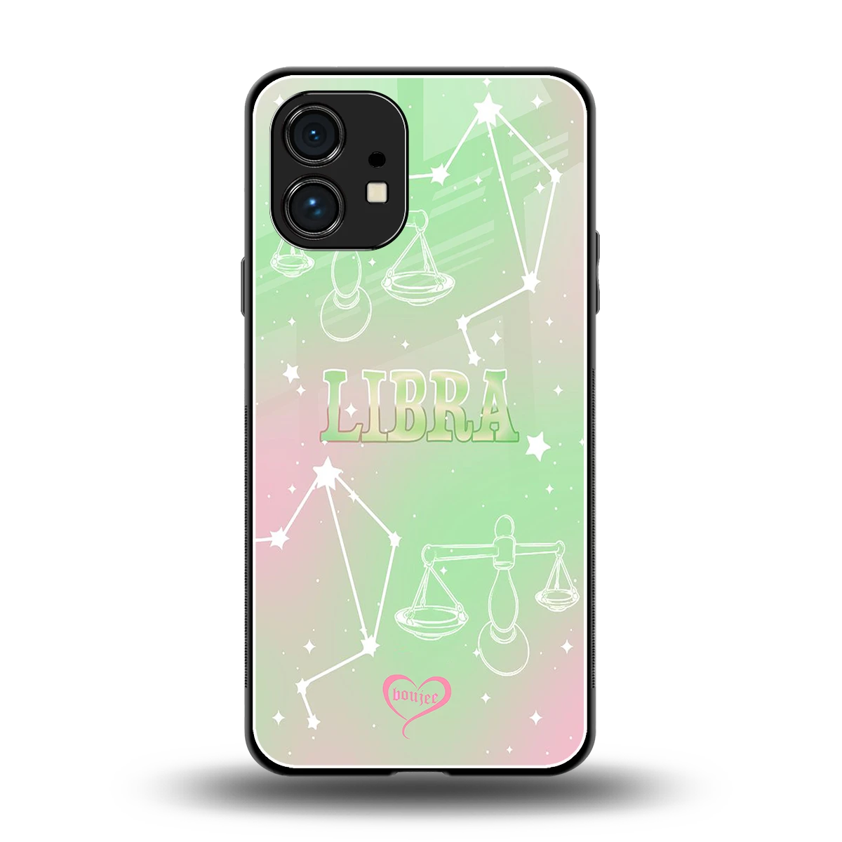 Libra Aura back phone cover | glass case for nothing phone 1