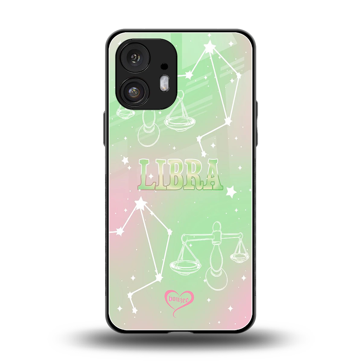 Libra Aura back phone cover | glass case for nothing phone 2