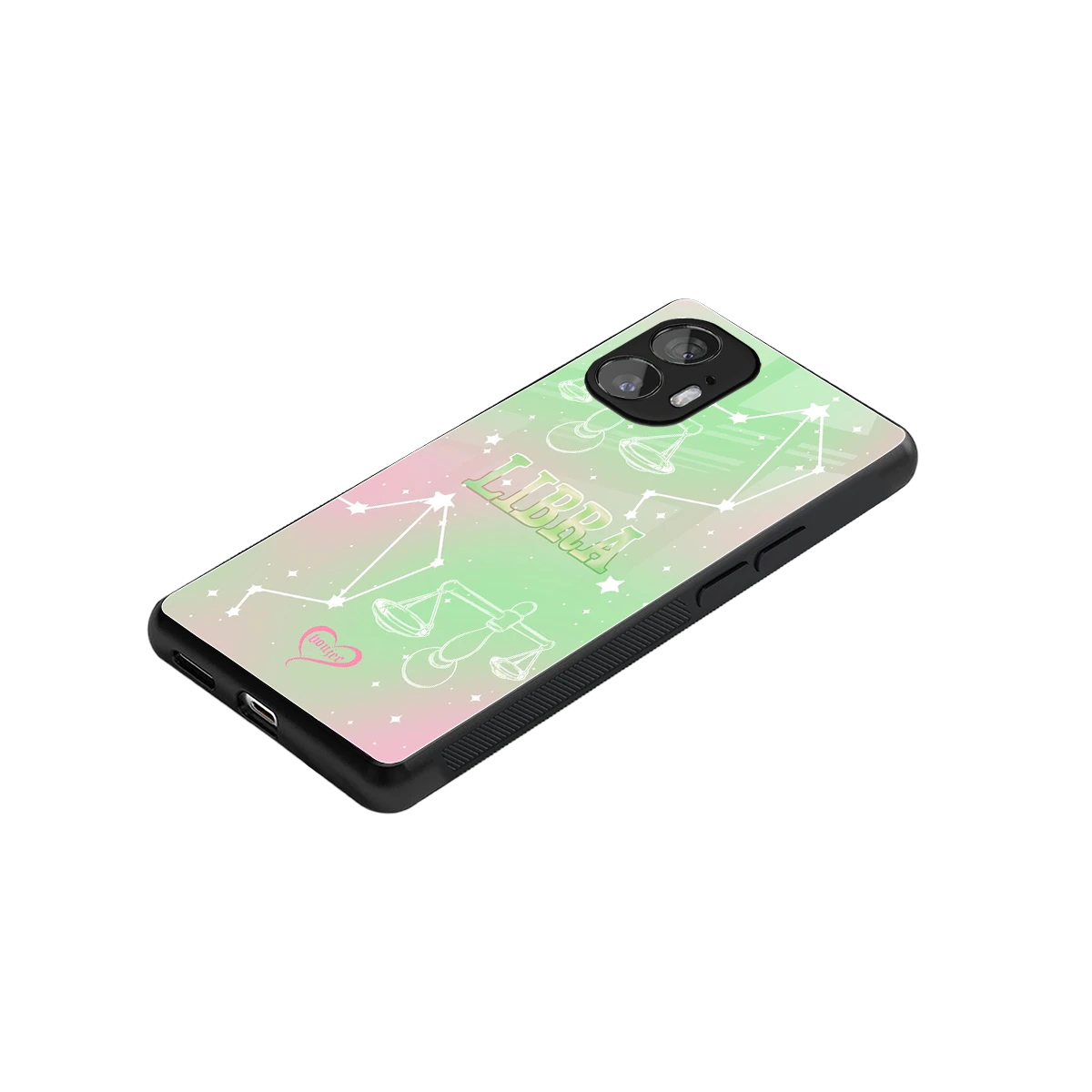 Libra Aura stylish phone case for nothing phone 2 | glossy glass and slim fit
