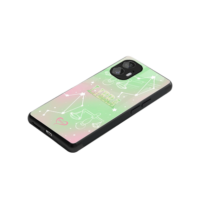 Libra Aura stylish phone case for nothing phone 2 | glossy glass and slim fit