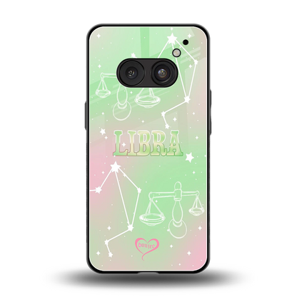 Libra Aura back phone cover | glass case for nothing phone 2a plus