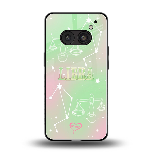 Libra Aura back phone cover | glass case for nothing phone 2a plus