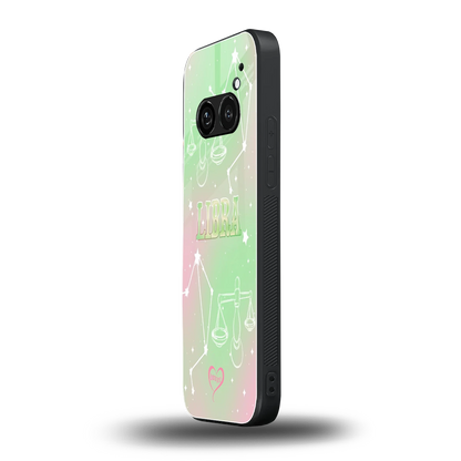 Libra Aura nothing phone 2a mobile cover | shockproof glass phone case