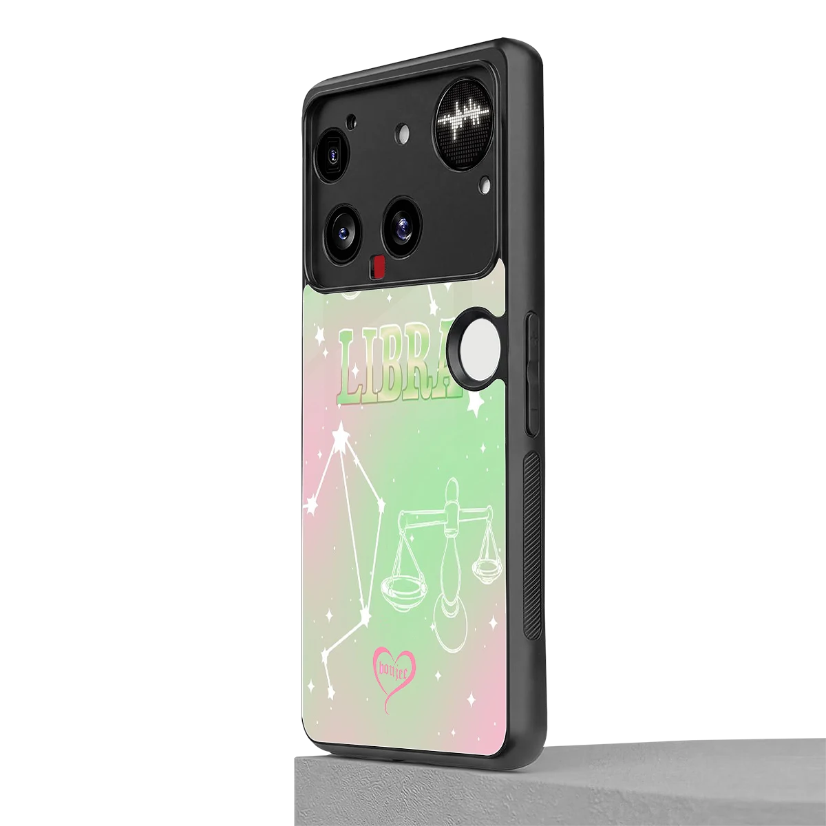 Libra Aura nothing phone 3 mobile cover | shockproof glass phone case