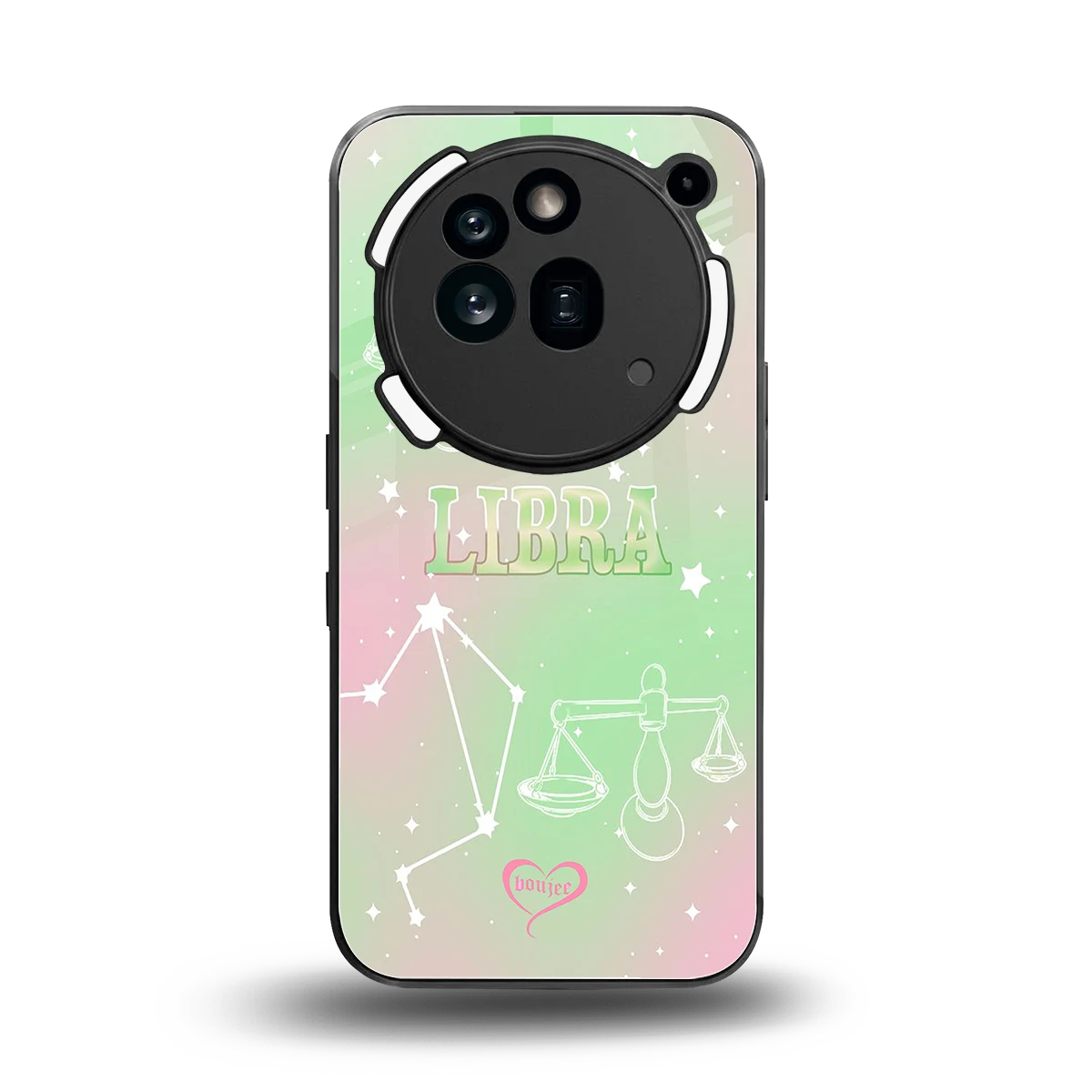 Libra Aura back phone cover | glass case for nothing phone 3a pro
