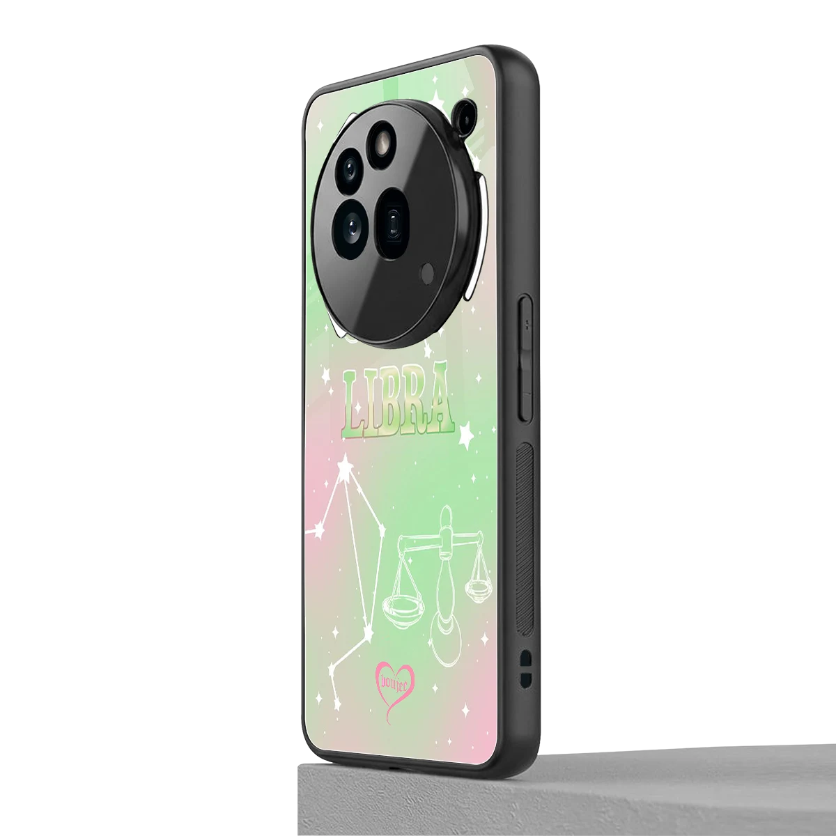 Libra Aura nothing phone 3a pro mobile cover | shockproof glass phone case