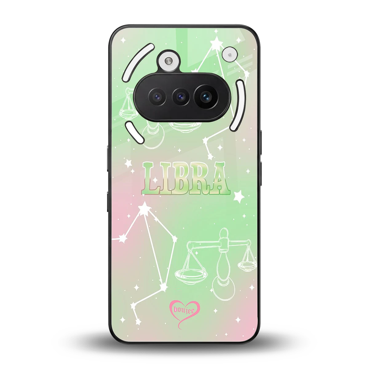 Libra Aura back phone cover | glass case for nothing phone 3a