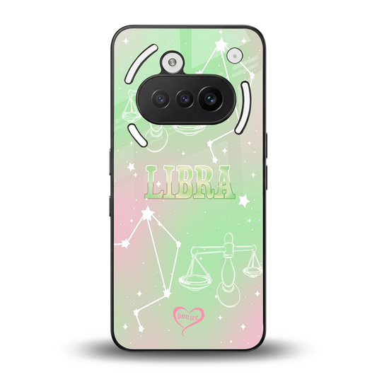 Libra Aura back phone cover | glass case for nothing phone 3a