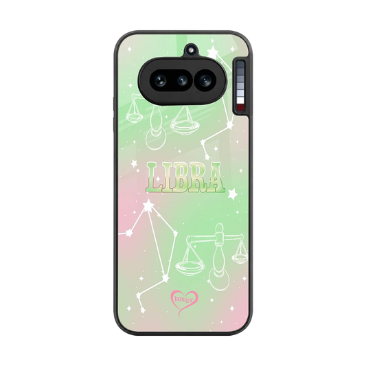 Libra Aura back phone cover | glass case for nothing phone 4a