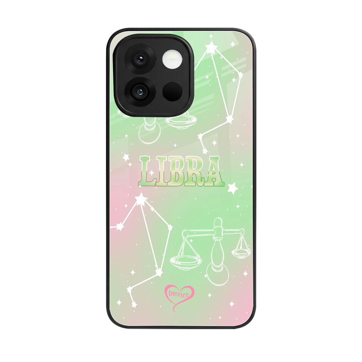 Libra Aura back phone cover | glass case for oneplus 13s