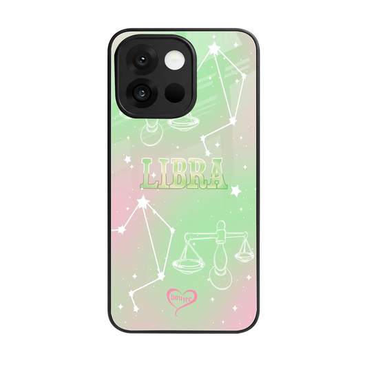 Libra Aura back phone cover | glass case for oneplus 13s