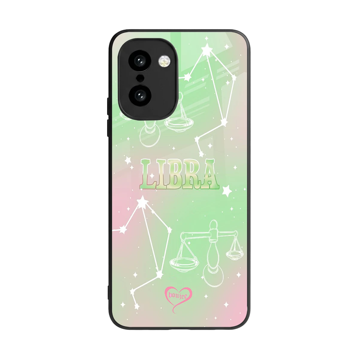 Libra Aura back phone cover | glass case for oneplus 15r