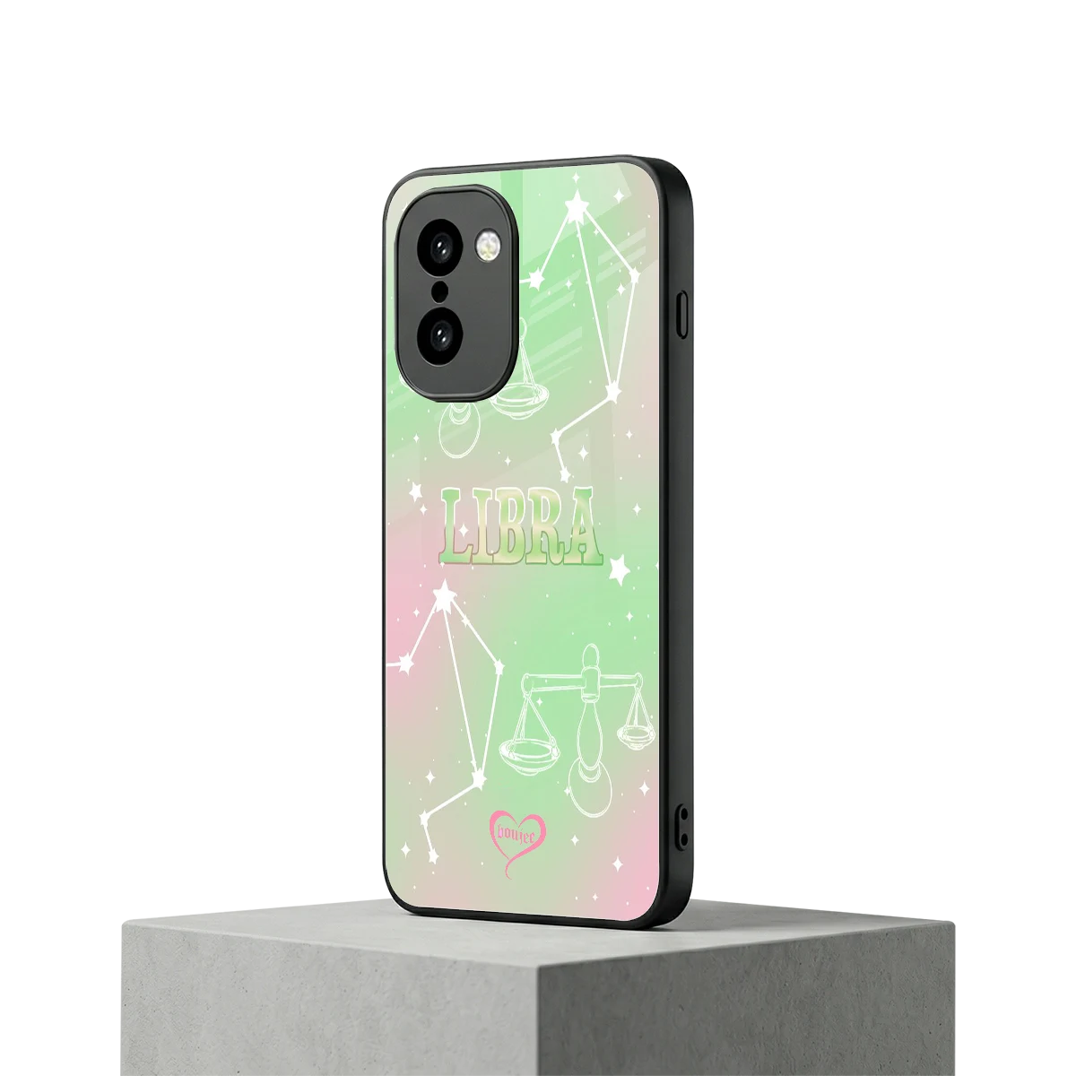 Libra Aura oneplus 15r mobile cover | shockproof glass phone case
