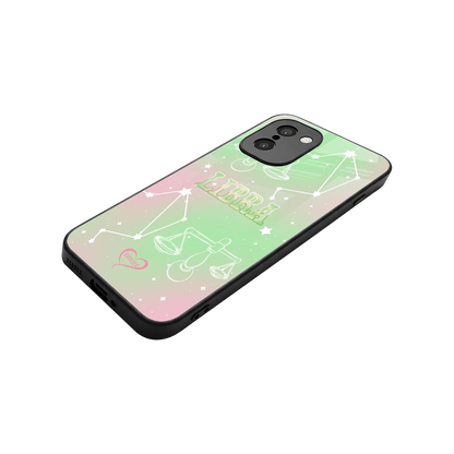 Libra Aura stylish phone case for oneplus 15r | glossy glass and slim fit