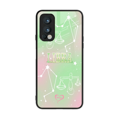 Libra Aura back phone cover | glass case for oneplus nord 2