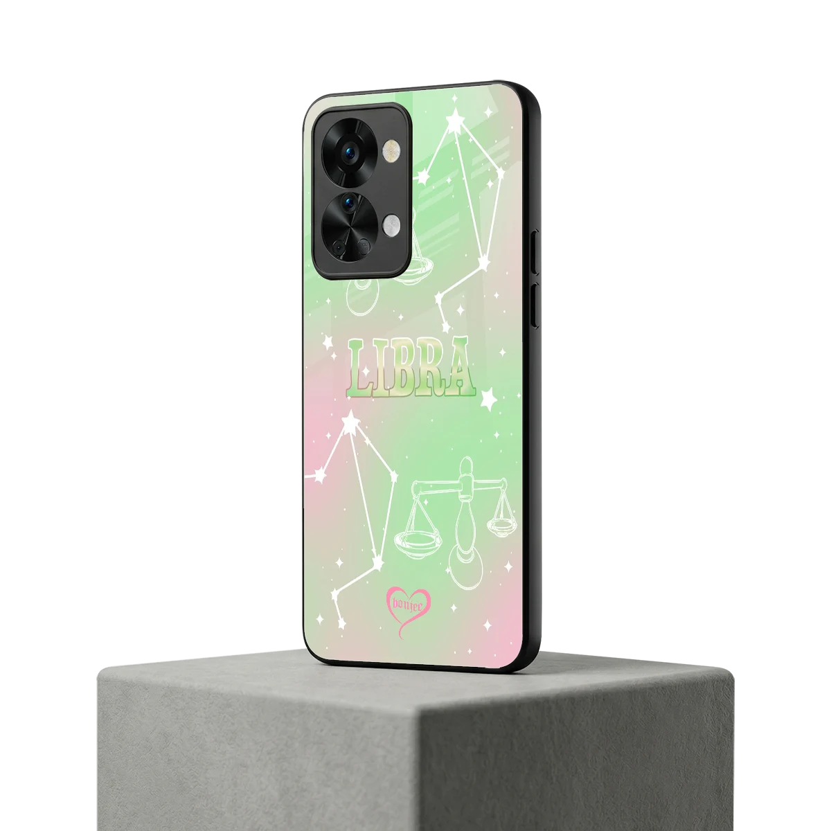 Libra Aura oneplus nord 2t mobile cover | shockproof glass phone case