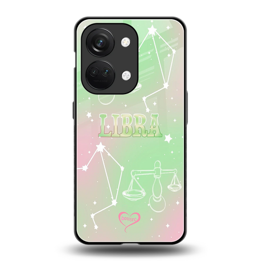 Libra Aura back phone cover | glass case for oneplus nord 3