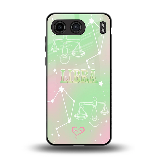 Libra Aura back phone cover | glass case for oneplus nord 4