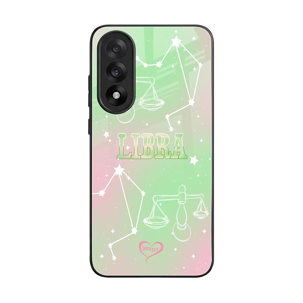 Libra Aura back phone cover | glass case for oneplus nord 5