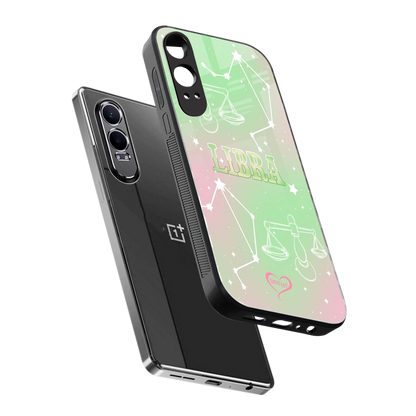 Libra Aura sleek oneplus nord ce 4 lite cover with tempered glass back and TPU edges