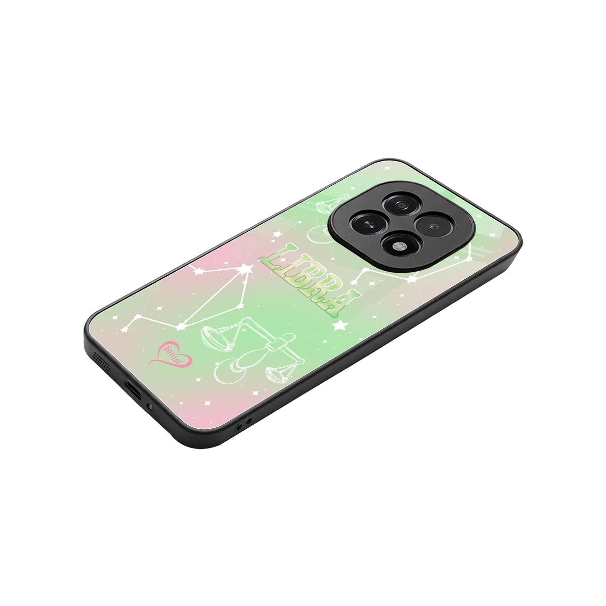 Libra Aura stylish phone case for oppo f29 5g | glossy glass and slim fit