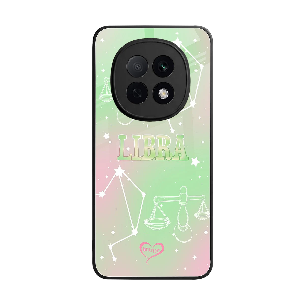 Libra Aura back phone cover | glass case for oppo f29 pro 5g