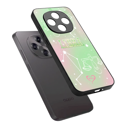 Libra Aura sleek oppo f31 pro 5g cover with tempered glass back and TPU edges