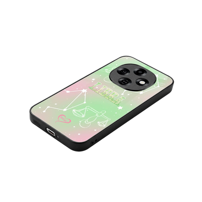 Libra Aura stylish phone case for oppo f31 pro 5g | glossy glass and slim fit