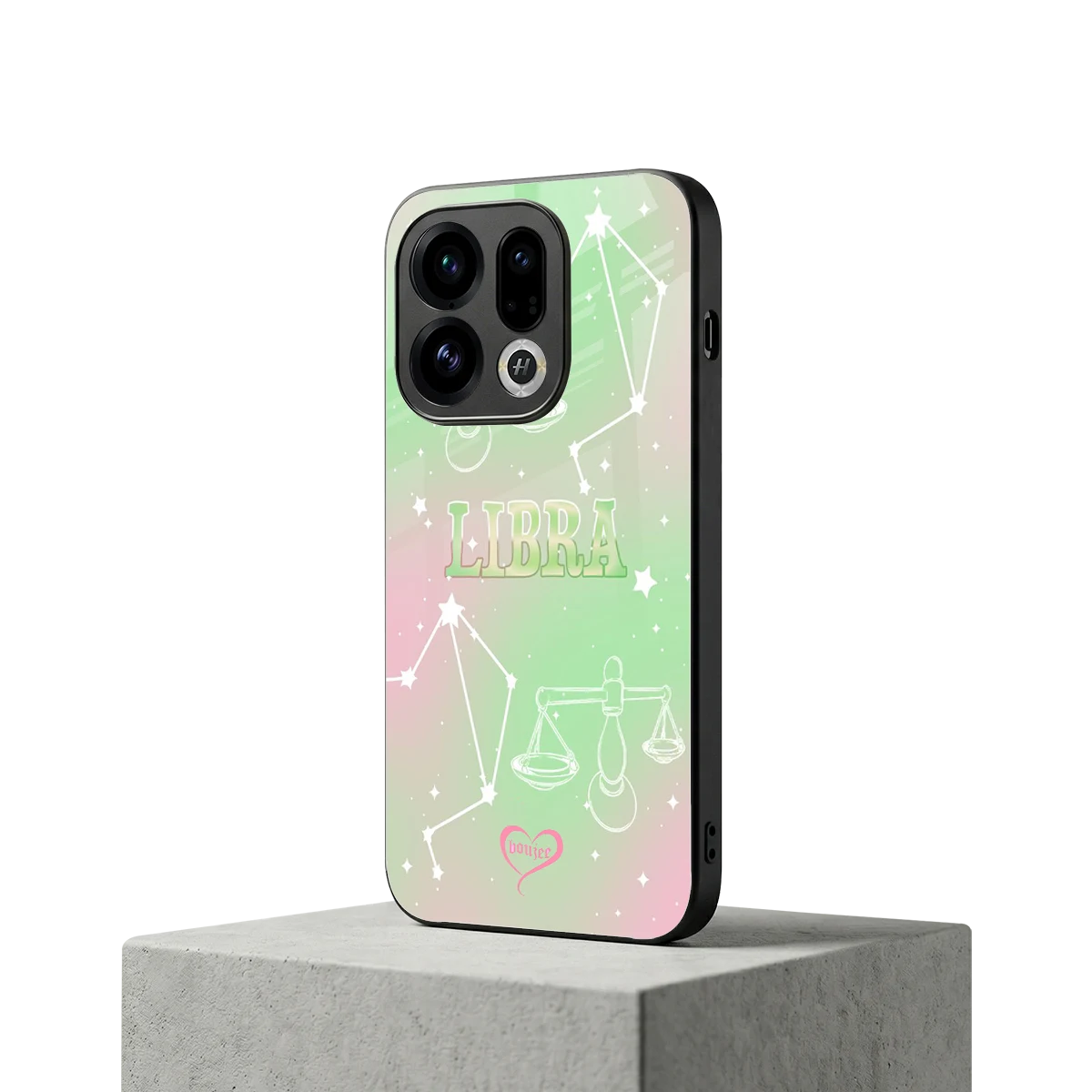 Libra Aura oppo find x9 mobile cover | shockproof glass phone case