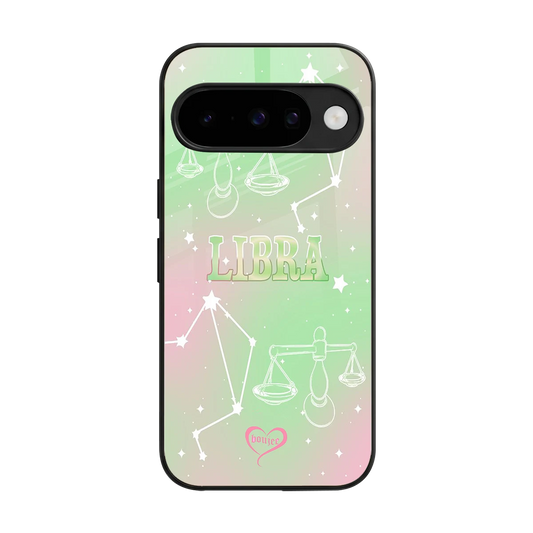 Libra Aura back phone cover | glass case for google pixel 10