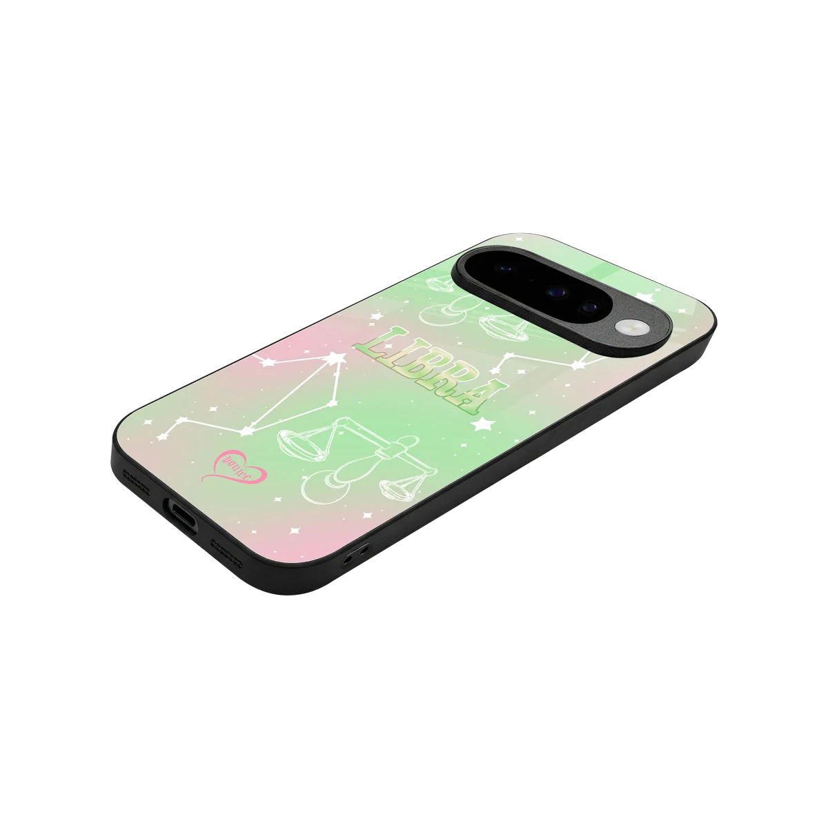 Libra Aura stylish phone case for google pixel 10 | glossy glass and slim fit
