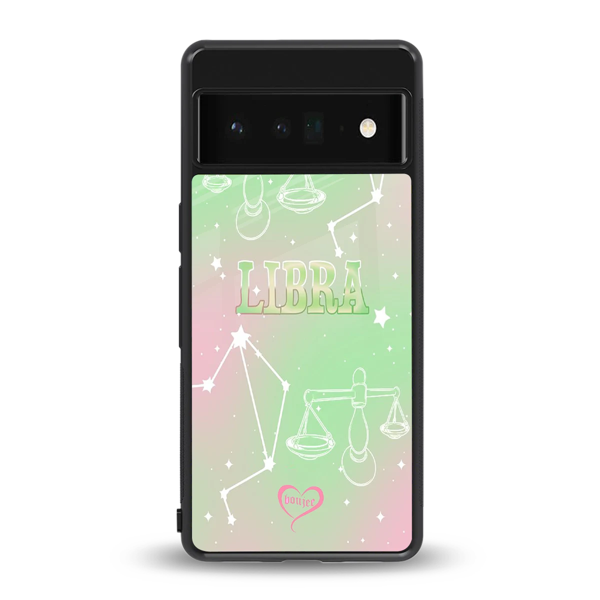 Libra Aura back phone cover | glass case for google pixel 6 pro