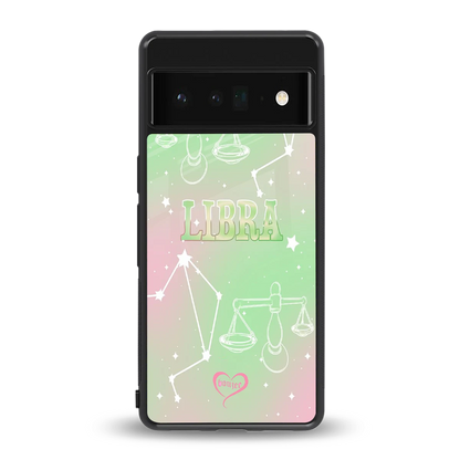 Libra Aura back phone cover | glass case for google pixel 6 pro