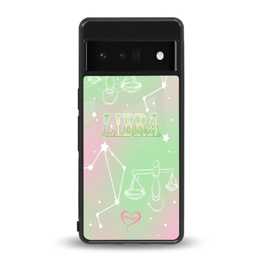Libra Aura back phone cover | glass case for google pixel 6 pro