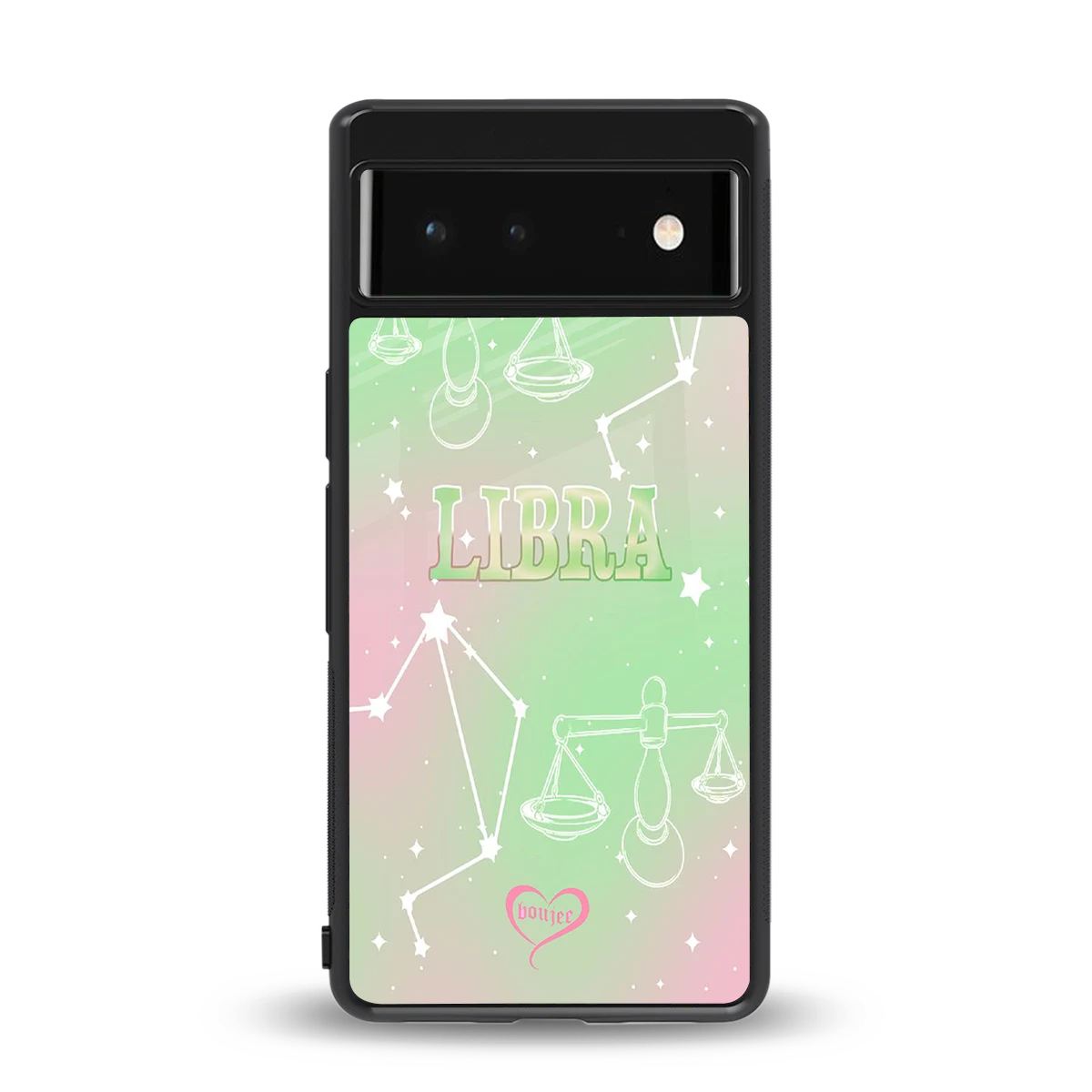 Libra Aura back phone cover | glass case for google pixel 6a