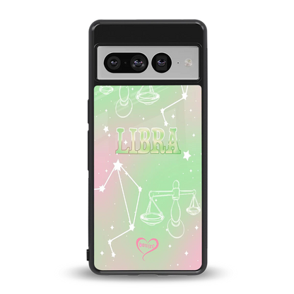 Libra Aura back phone cover | glass case for google pixel 7 pro