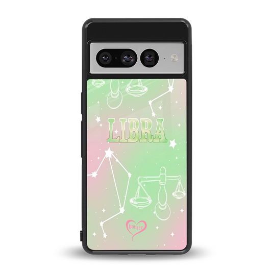 Libra Aura back phone cover | glass case for google pixel 7 pro