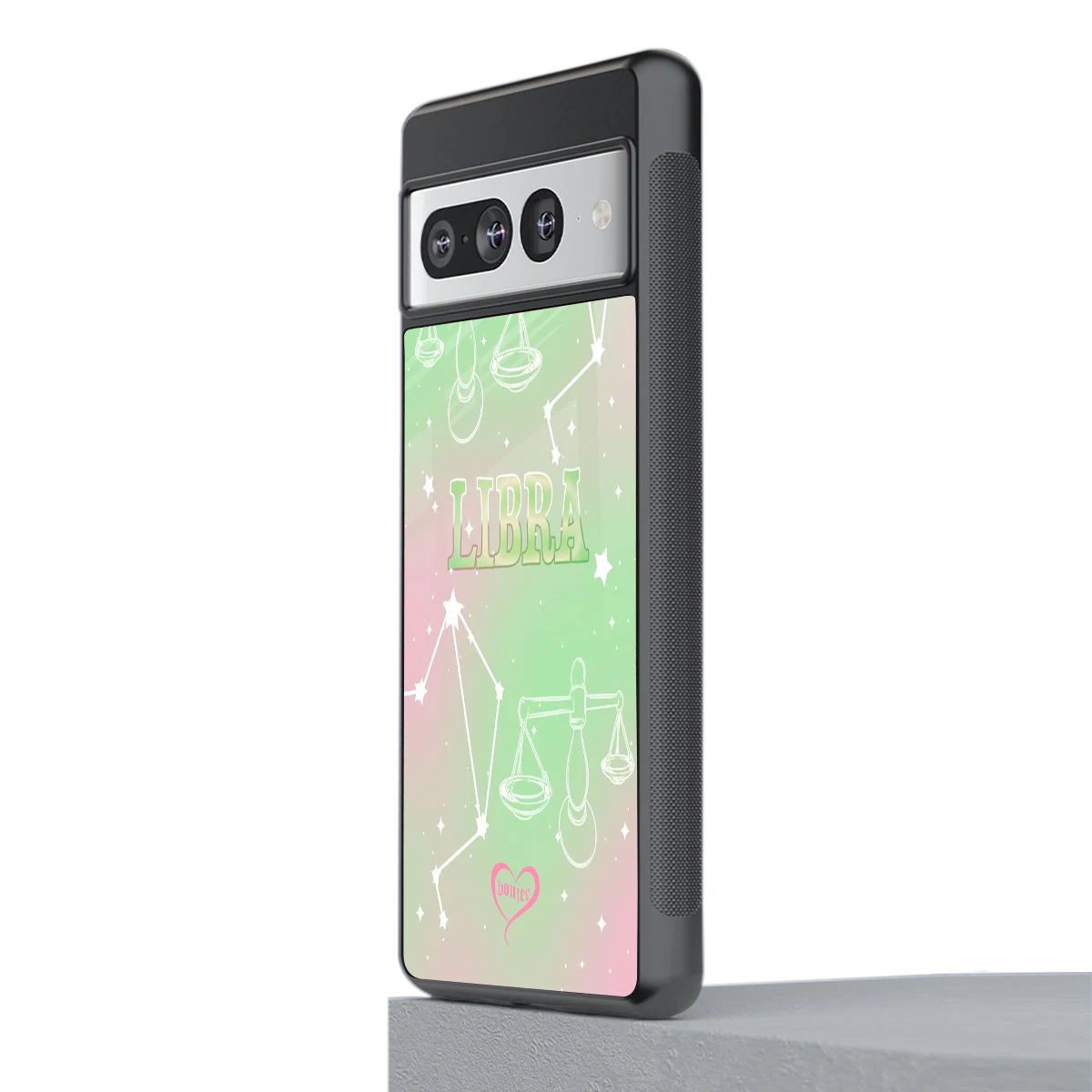 Libra Aura stylish phone case for google pixel 7 pro | glossy glass and slim fit