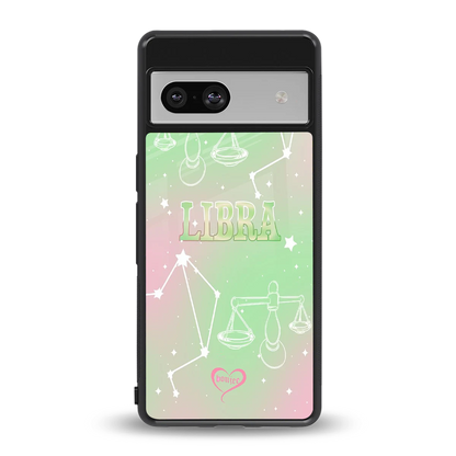Libra Aura back phone cover | glass case for google pixel 7