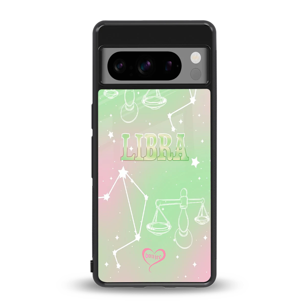 Libra Aura back phone cover | glass case for google pixel 8 pro