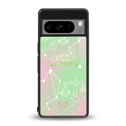 Libra Aura back phone cover | glass case for google pixel 8 pro