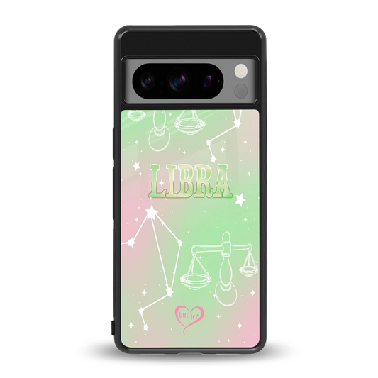 Libra Aura back phone cover | glass case for google pixel 8 pro