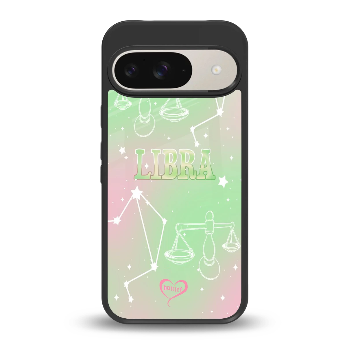 Libra Aura back phone cover | glass case for google pixel 9