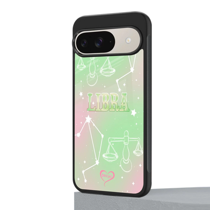 Libra Aura google pixel 9 mobile cover | shockproof glass phone case