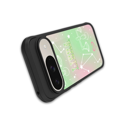 Libra Aura stylish phone case for google pixel 9 | glossy glass and slim fit