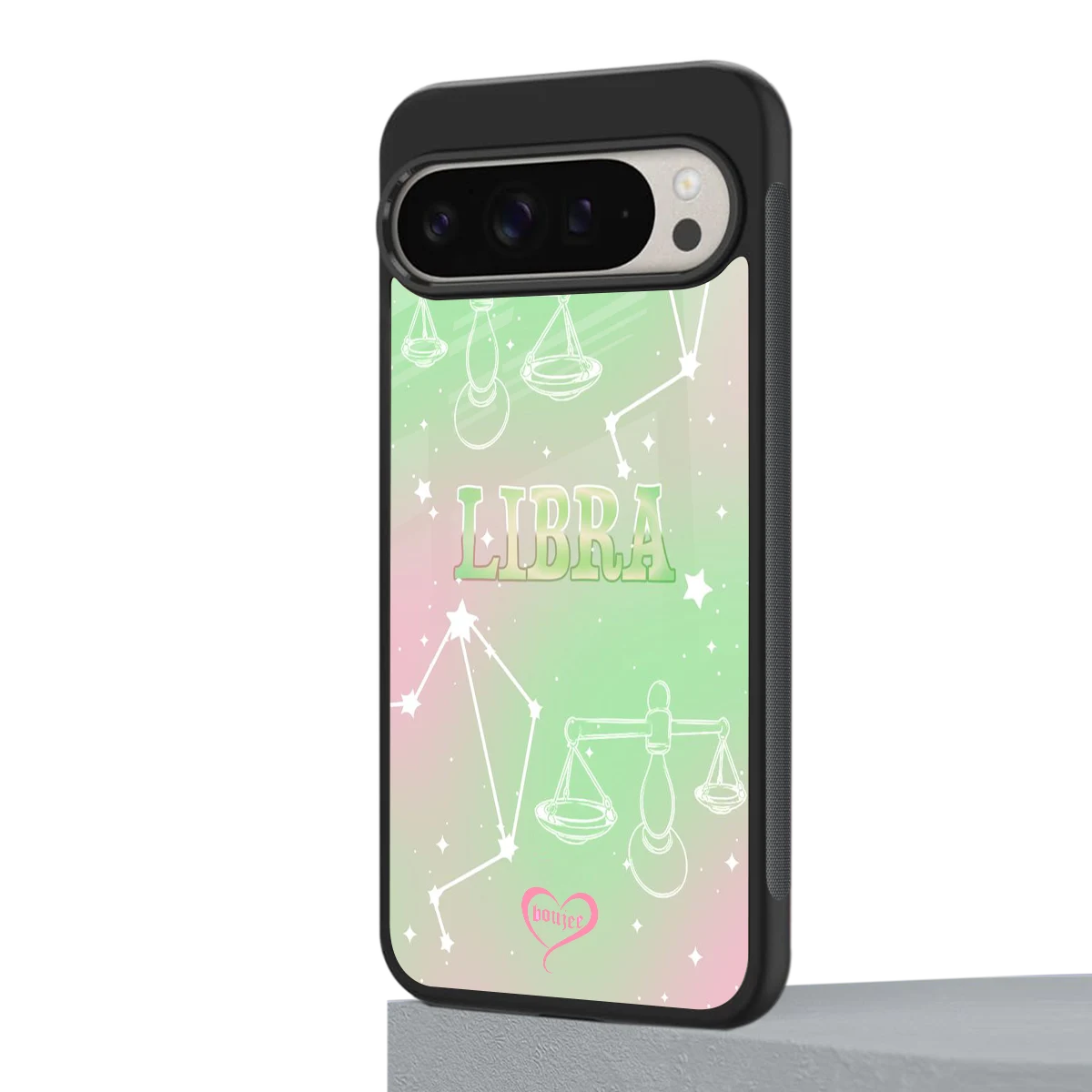 Libra Aura google pixel 9 pro xl mobile cover | shockproof glass phone case