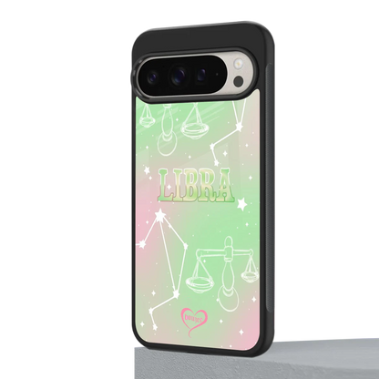 Libra Aura google pixel 9 pro xl mobile cover | shockproof glass phone case